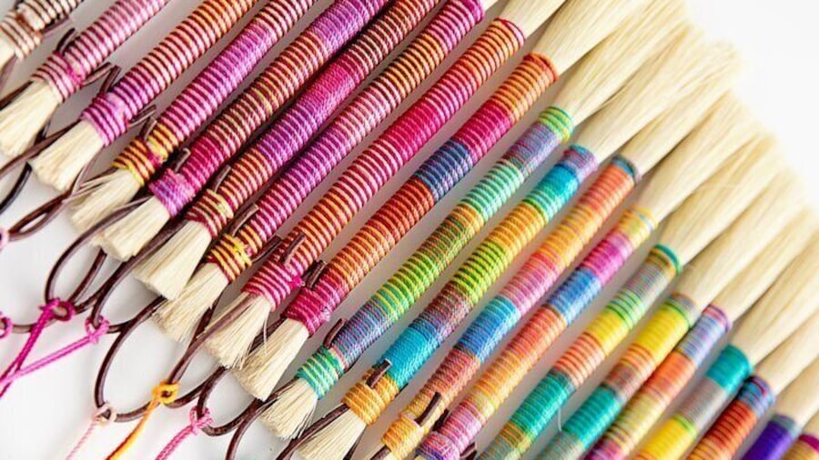 Make Your Own Keyboard Brush Workshop in France