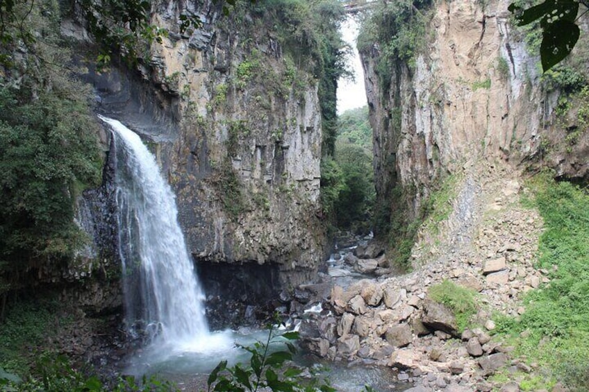 Texolo waterfall in Xico