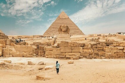 Tour in autobus alla Sfinge delle Piramidi con biglietti da Sharm El Sheikh
