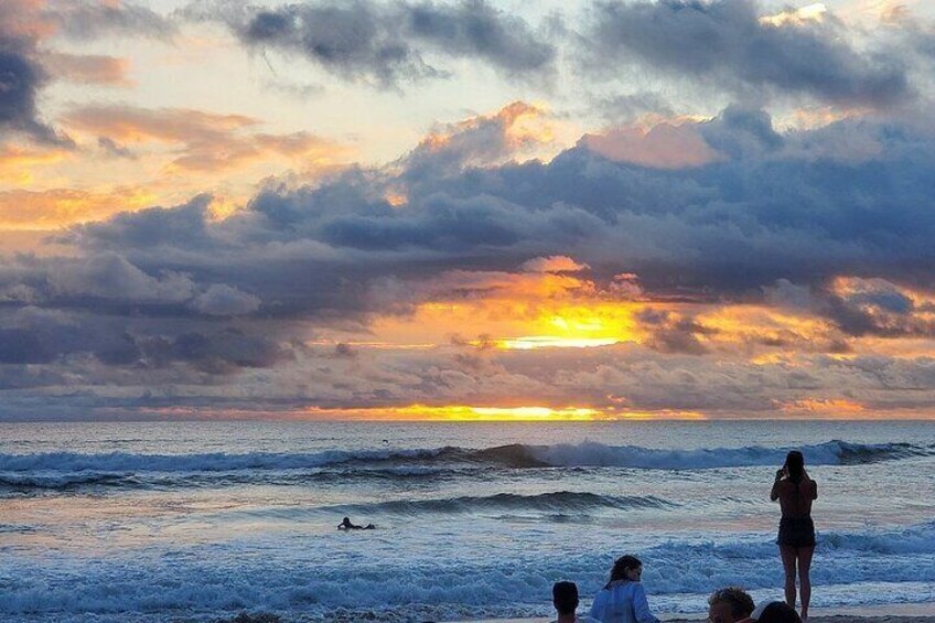 Sunset on Playa Muertos