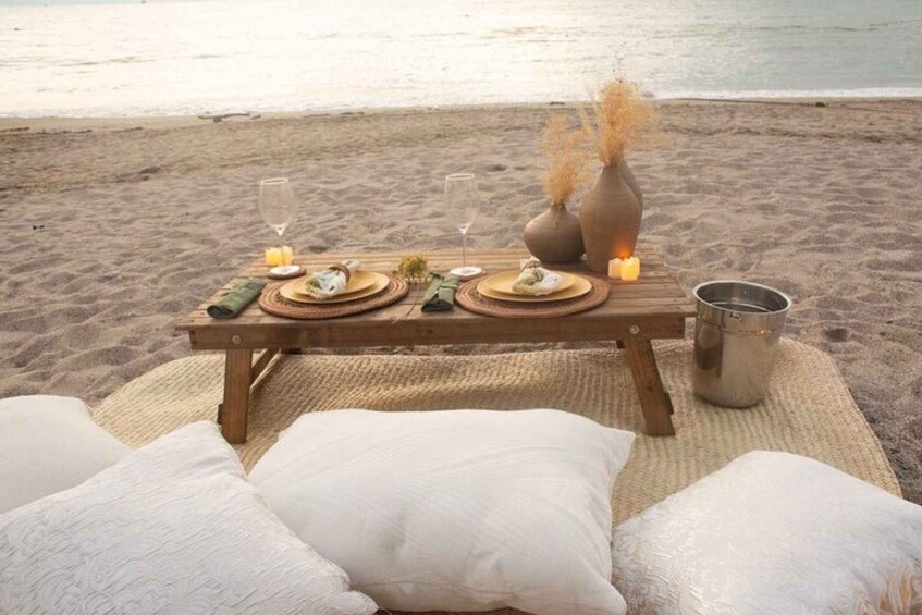 Picture 2 for Activity Puerto Vallarta: Romantic Beach Picnic or Dinner Experience