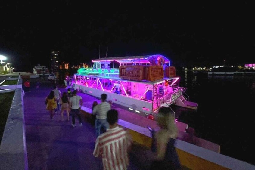 Puerto Vallarta: Neon Boat Party with DJ and Open Bar