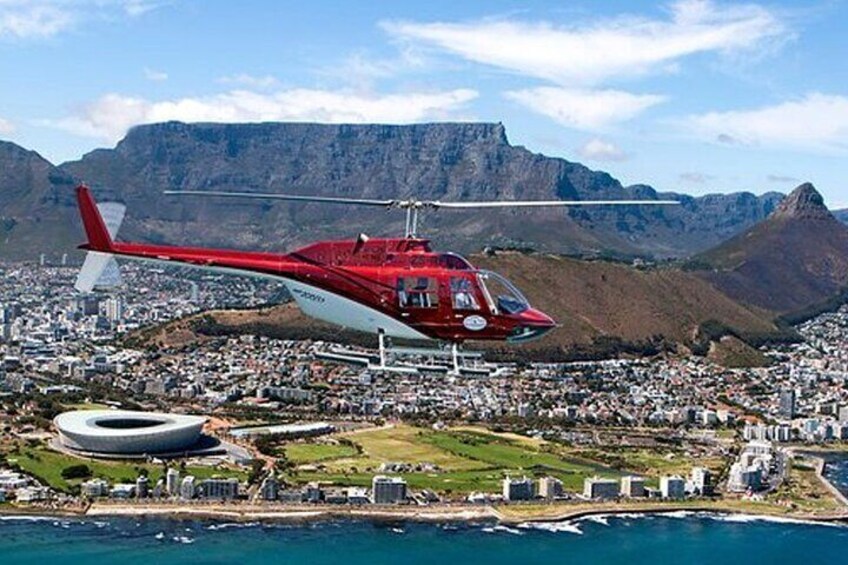 Two Oceans Half Peninsula Shared Helicopter 24 Minutes Day Tour