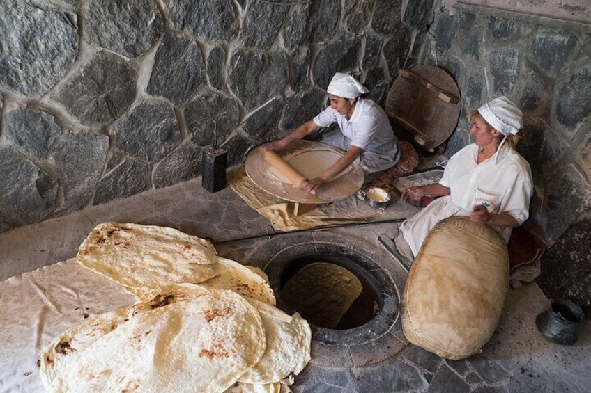 Lavash baking master class