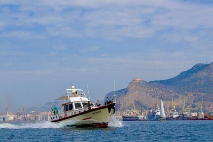 Boat excursion from Palermo with aperitif and wine