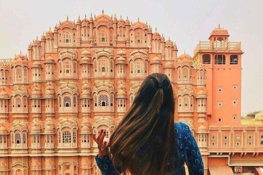 Hawa Mahal (Palace of Winds) in Jaipur