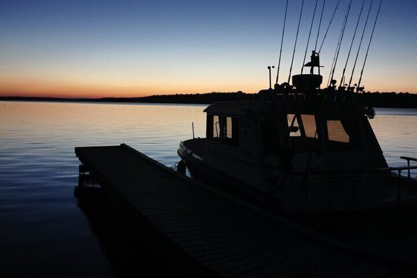 Private Boat Tour to Ivalo River and Lake Inari with BBQ Included