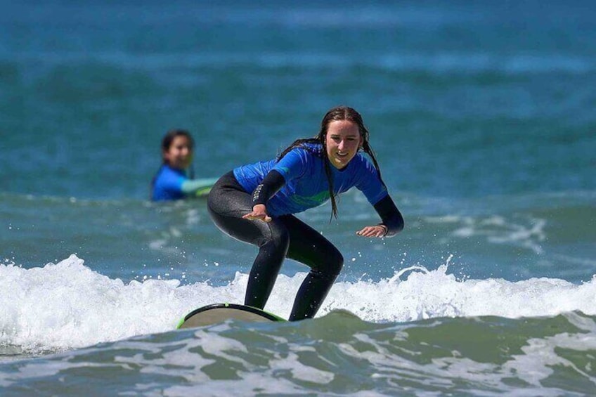 Beginner surf lesson