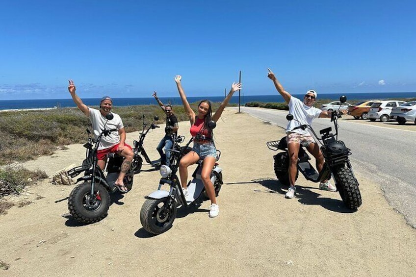 Electric Scooter Island Tour in Aruba