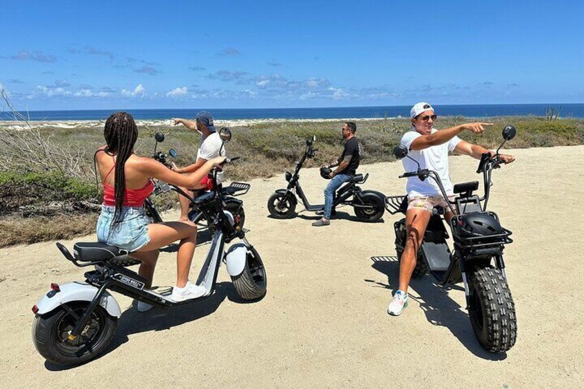 Electric Scooter Island Tour in Aruba