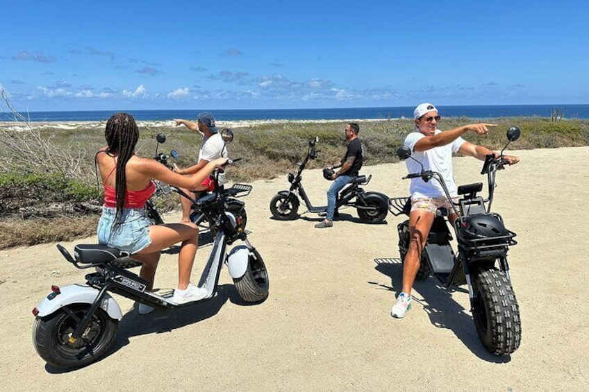 Electric Scooter Island Tour in Aruba