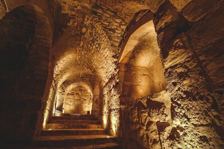 Inside Ajloun Castle