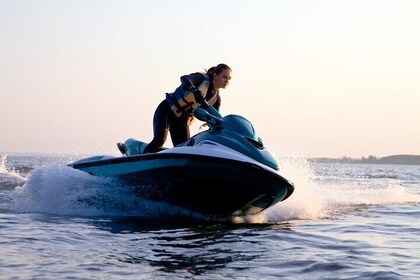 Jet Ski Adventure Exploring Cayos and Natural Pools