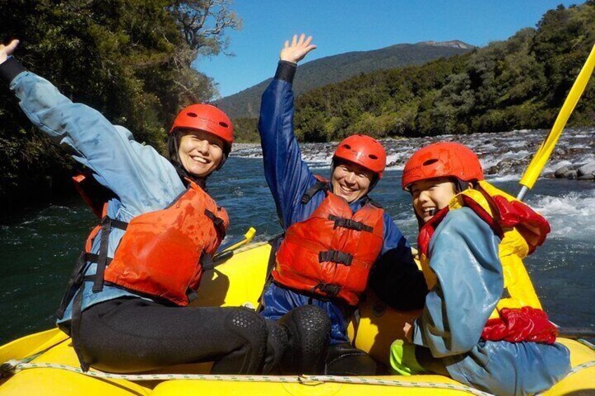 Adventure for the family on the Tongariro River 