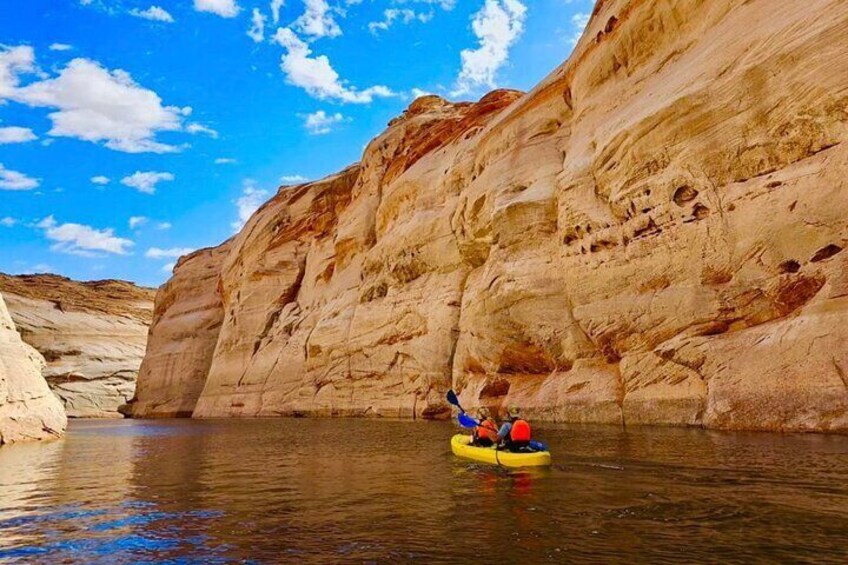 Lake Powell Guided Kayak and Water Antelope Canyon Tour