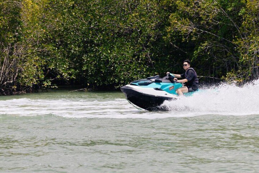 Jet Ski Gold Package Mangrove Free Drone Video