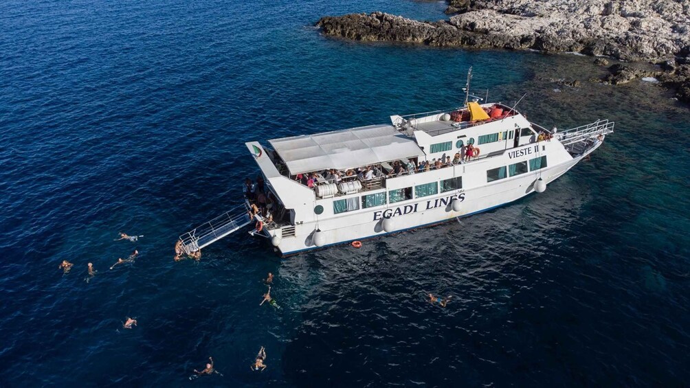 Picture 4 for Activity From Palermo: Bus & Cruise to Favignana & Levanzo with Lunch