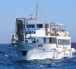 Von Palermo: Bus & Kreuzfahrt nach Favignana & Levanzo mit Mittagessen