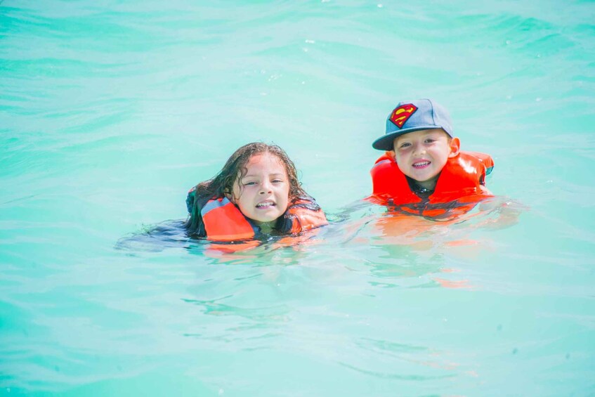 Picture 5 for Activity Bacalar Private Catamaran Lunch and Drinks from Costa Maya