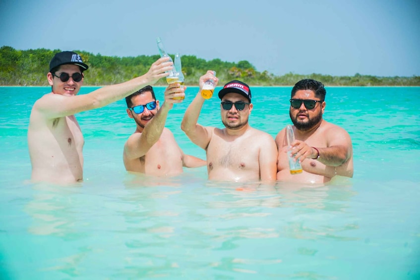 Picture 5 for Activity Bacalar Seven Color Lagoon Boat Excursion from Costa Maya