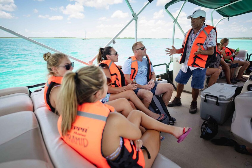 Picture 2 for Activity Bacalar Seven Color Lagoon Boat Excursion from Costa Maya