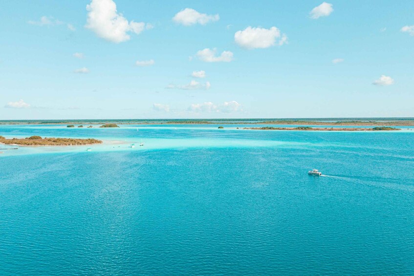 Bacalar Seven Color Lagoon Boat Excursion from Costa Maya