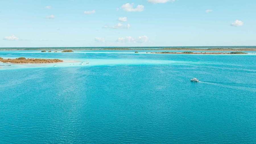 Bacalar Seven Color Lagoon Boat Excursion from Costa Maya