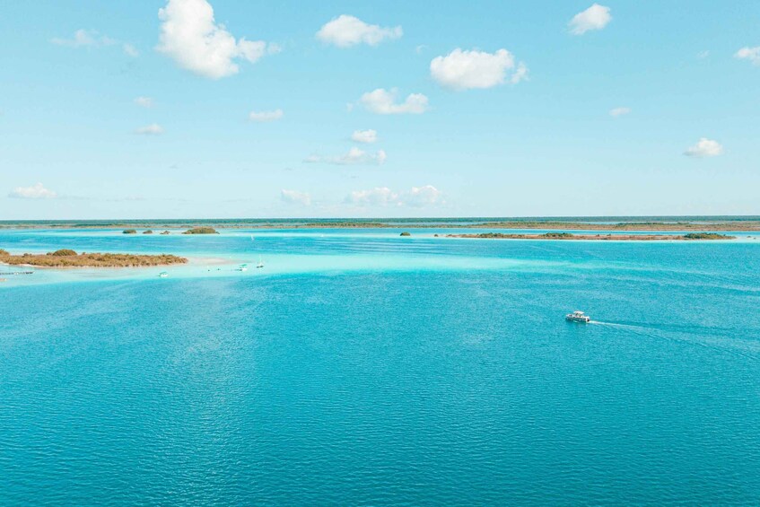 Bacalar Seven Color Lagoon Boat Excursion from Costa Maya