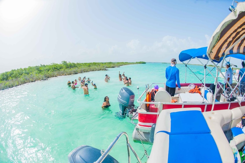 Picture 7 for Activity Bacalar Seven Color Lagoon Boat Excursion from Costa Maya