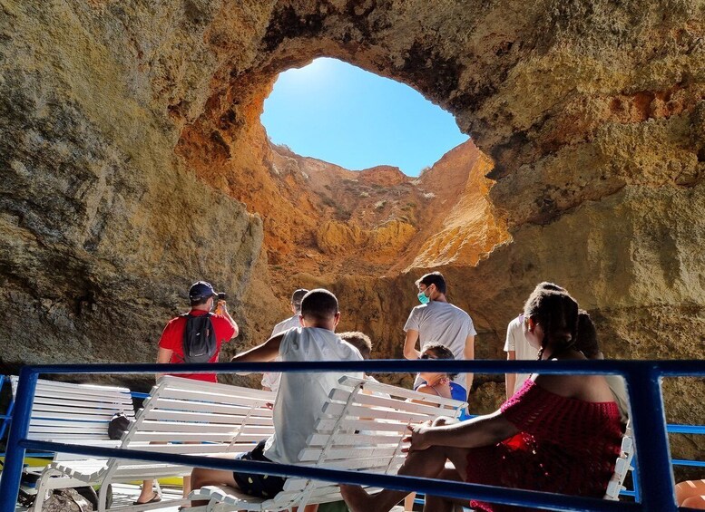 Picture 5 for Activity Portimão: Benagil Caves and Coast Boat Tour with Swim Stop