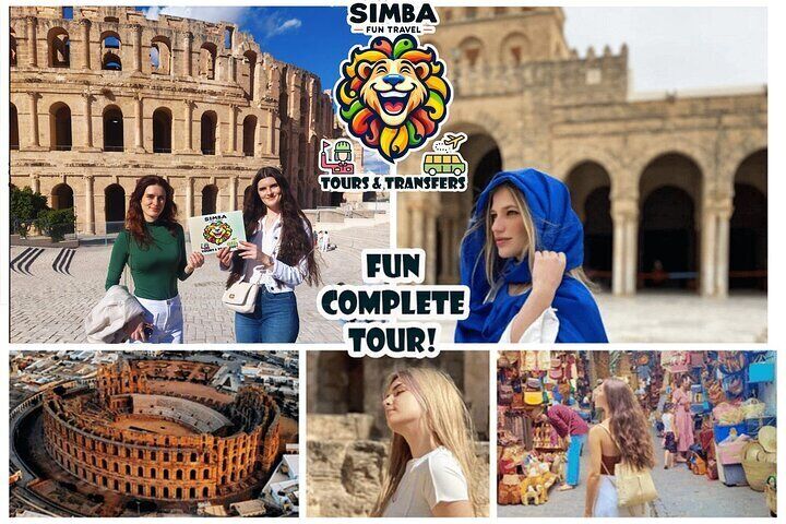 Fun VIP Tour: El Jem, Kairouan, Monastir/Sousse