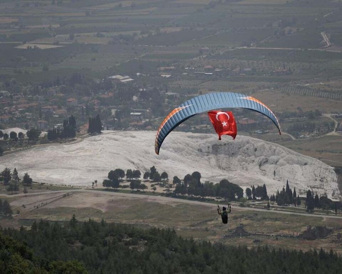 Picture 8 for Activity Pamukkale: Tandem Paragliding with Ancient Hierapolis Views