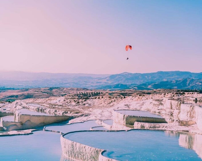 Picture 5 for Activity Pamukkale: Tandem Paragliding with Ancient Hierapolis Views