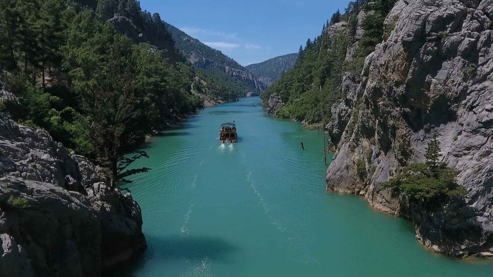 Picture 3 for Activity From Alanya: Green Canyon Day Trip with Lunch and Boat Ride