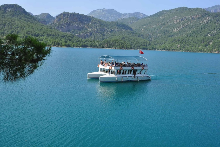 Picture 6 for Activity From Alanya: Green Canyon Day Trip with Lunch and Boat Ride