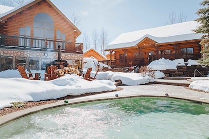 De Montréal : Excursion d’une journée Natur’Eau Spa avec billet d’entrée