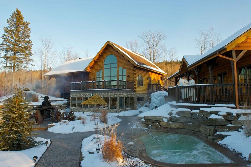 Picture 7 for Activity From Montreal: Natur'Eau Spa Day Trip with Admission Ticket