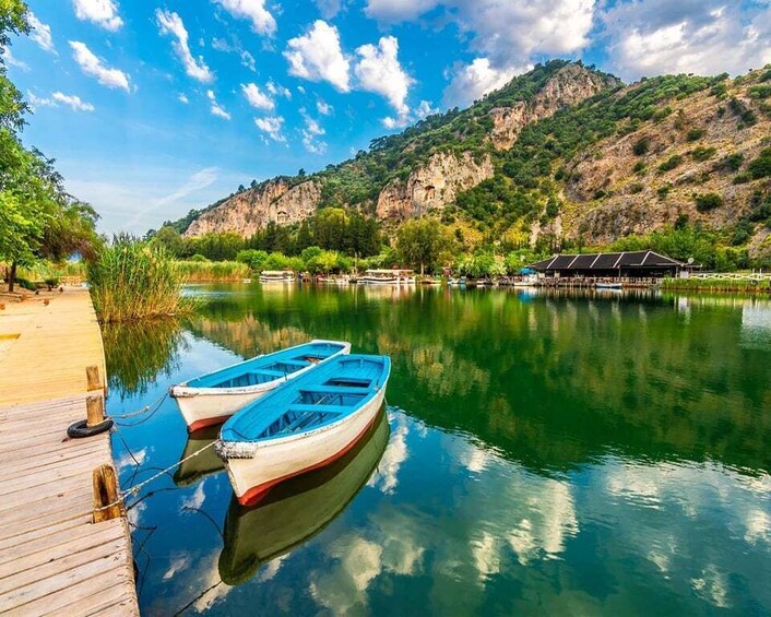 Picture 3 for Activity From Fethiye: Dalyan Day Trip with Mud Bath and Turtle Beach