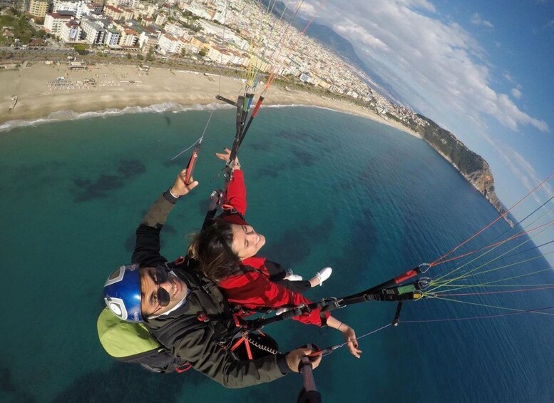 Picture 2 for Activity Alanya: Tandem Paragliding from 700m with Meeting or Pick Up