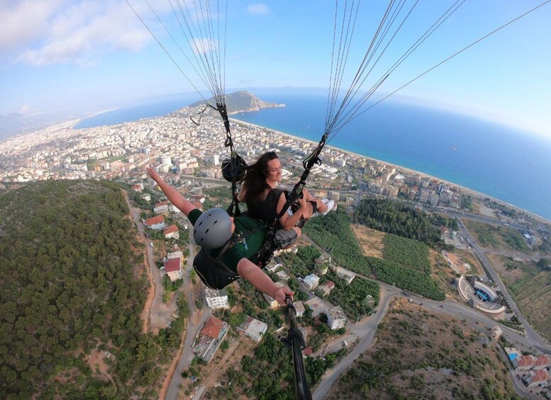 Picture 6 for Activity Alanya: Tandem Paragliding from 700m with Meeting or Pick Up