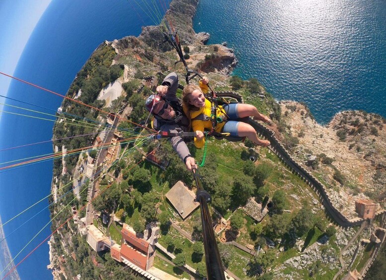 Picture 8 for Activity Alanya: Tandem Paragliding from 700m with Meeting or Pick Up