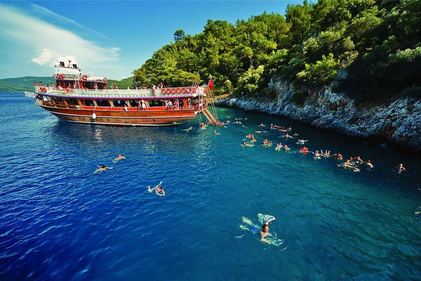 Picture 3 for Activity Didim/Altinkum: Lazy Day Boat Trip w/BBQ Lunch