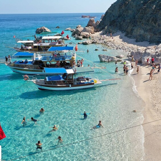 Picture 5 for Activity Didim/Altinkum: Lazy Day Boat Trip w/BBQ Lunch