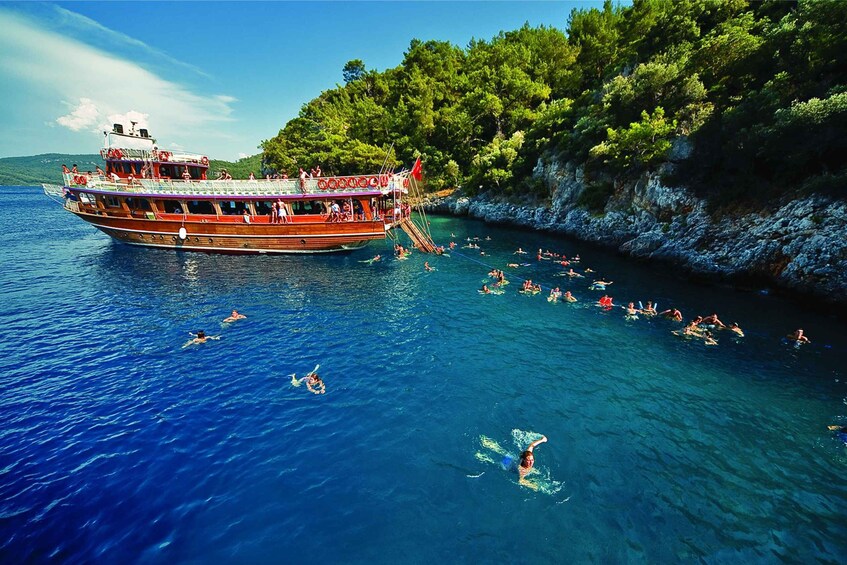 Picture 3 for Activity Didim/Altinkum: Lazy Day Boat Trip w/BBQ Lunch