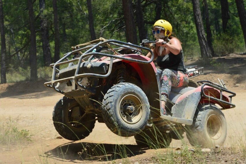 Picture 3 for Activity Alanya: Forest Quad-Bike Excursion with Hotel Pickup