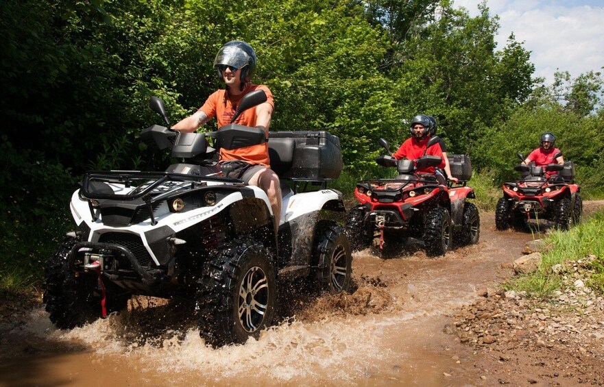 Alanya: Forest Quad-Bike Excursion with Hotel Pickup