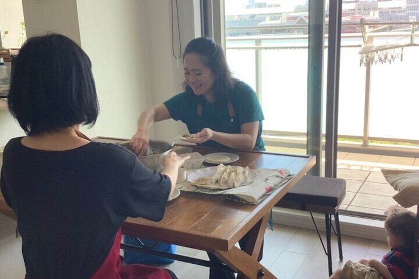 Tokyo Fried Gyoza and Soy Sauce Ramen Culinary Experience