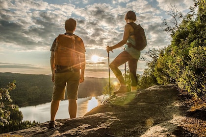 Vanuit Montreal: Wandelen en zwemmen in het regionale park Sept-Chutes