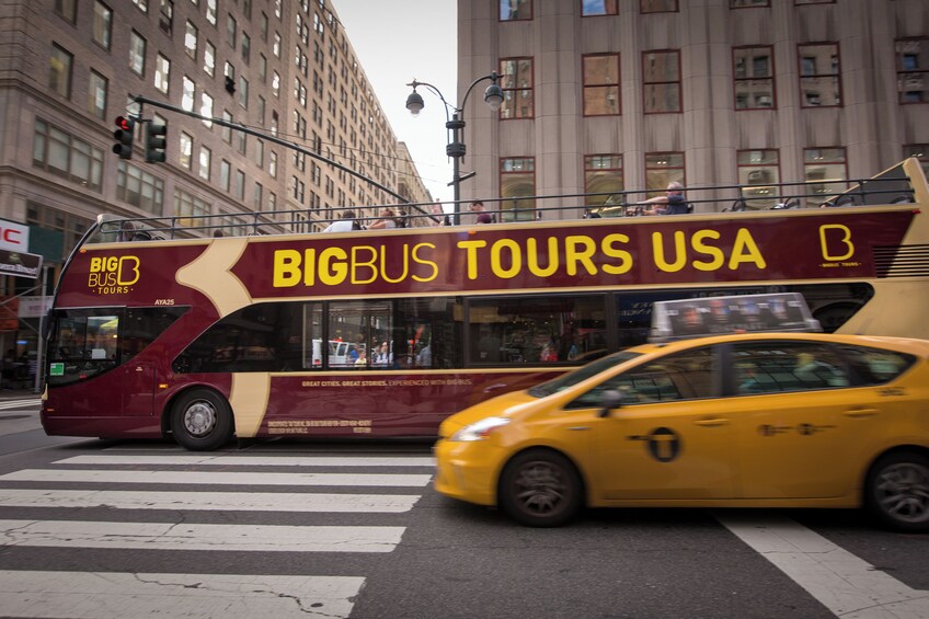 Empire State Building Entrance & New York Hop-On Hop-Off Open-Top Bus Tour