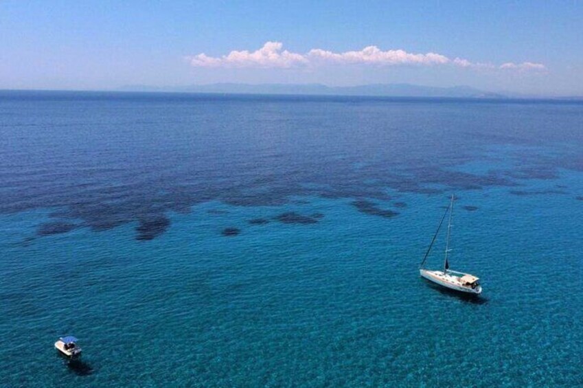 Full Day Sailing at Mari Pintau in Cagliari